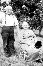 Adam Lawson and Bessie Ann Lawson (Sister)